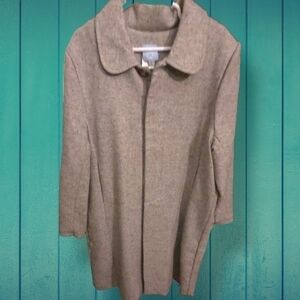 Bella Bliss Gray Wool Coat